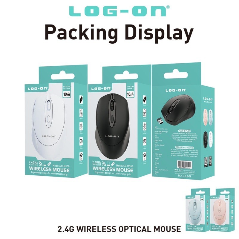 MOUSE WIRELESS LOG ON LO-M100 (SOLD)