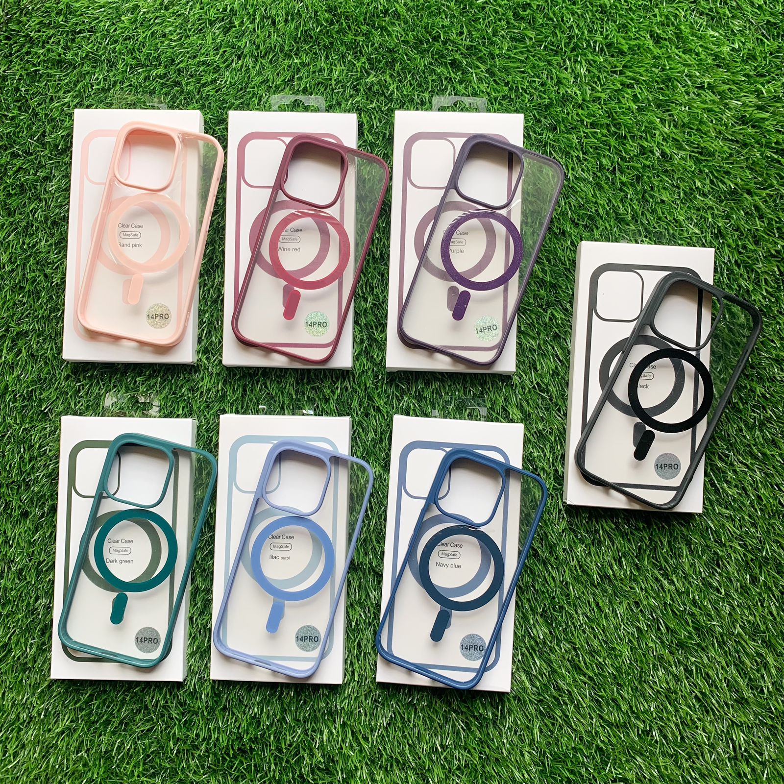 CLEAR CASE + MAGSAFE WARNA IPHONE 16 PRO MAX